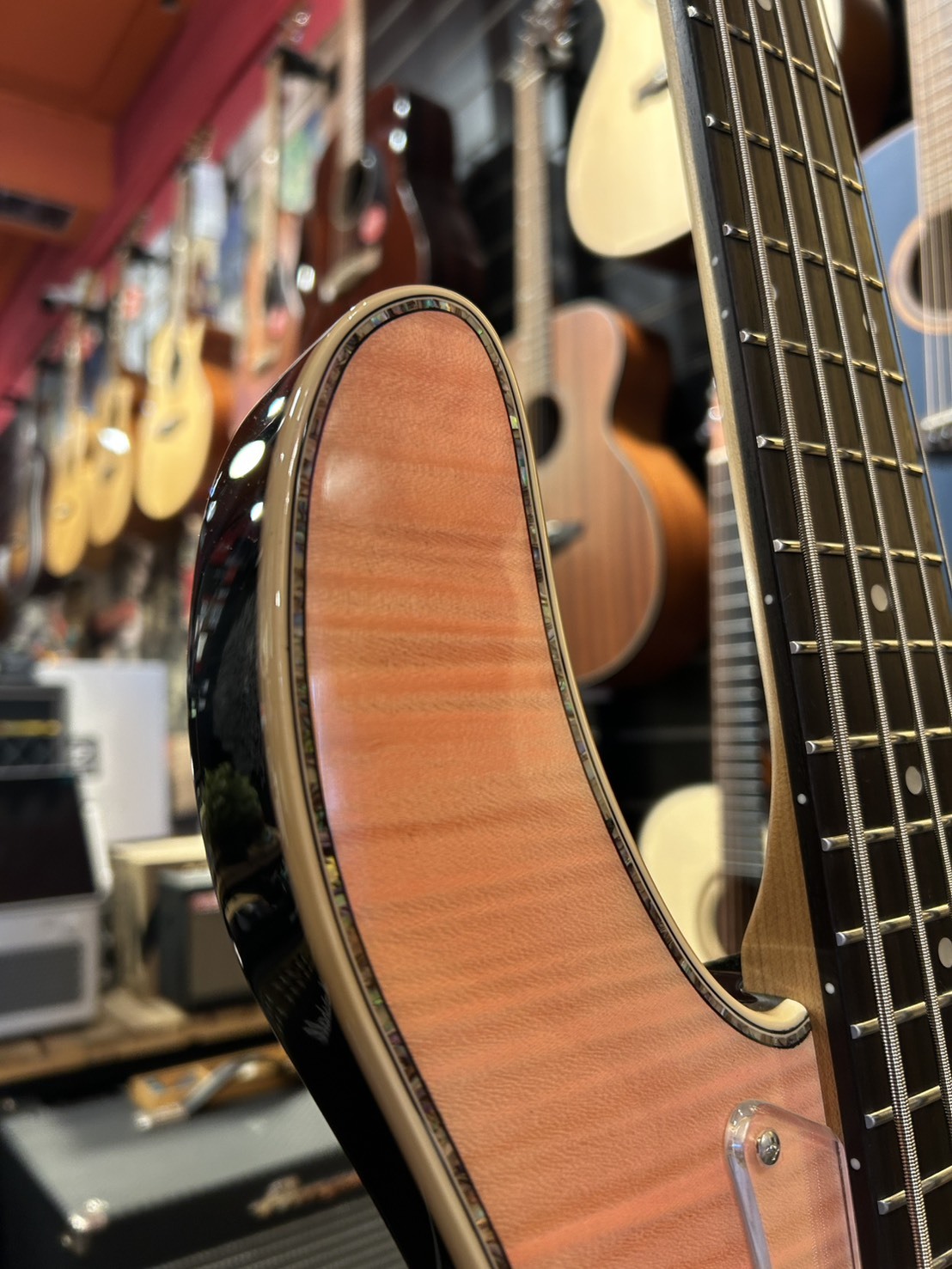 GU Guitars MB Seraphim 熾天使 JJ521 電 貝斯 Bass 櫻川色 烤楓木琴頸 不鏽鋼Fret