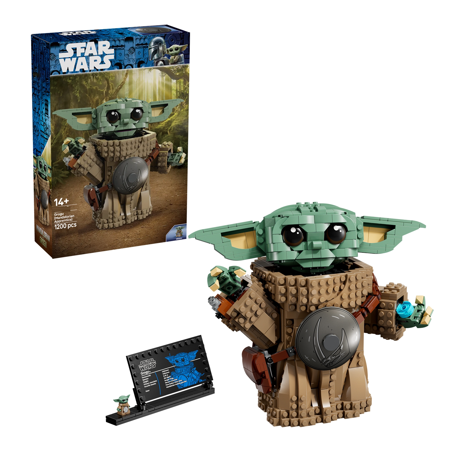 Star Wars Grogu Mandalorian Apprentice Building Set Fit Lego NO BOX NA003