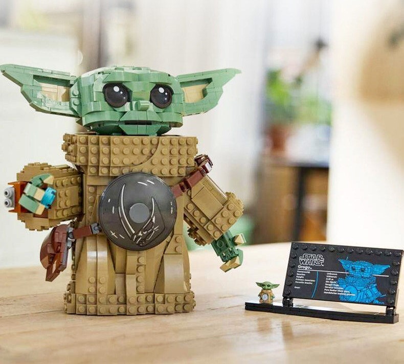 Star Wars Grogu Mandalorian Apprentice Building Set Fit Lego NO BOX NA003