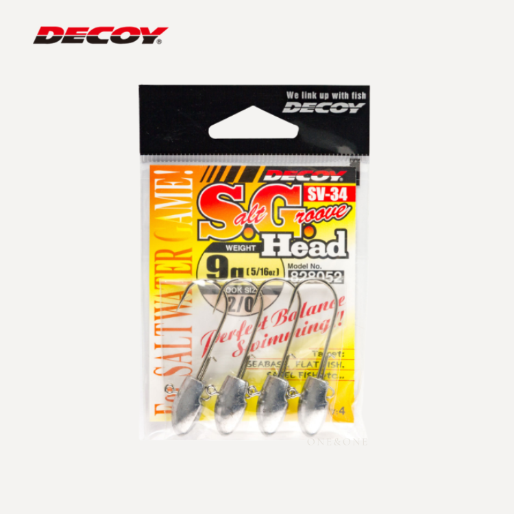 DECOY SV-34 S.G. Head 鉛頭鉤