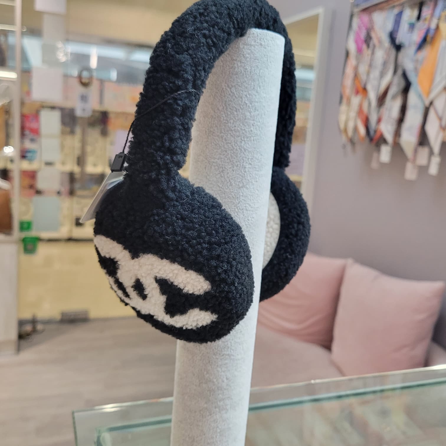 CHANEL AAB262 HEADWEAR BLACK/WHITE (EARMUFF) 耳罩