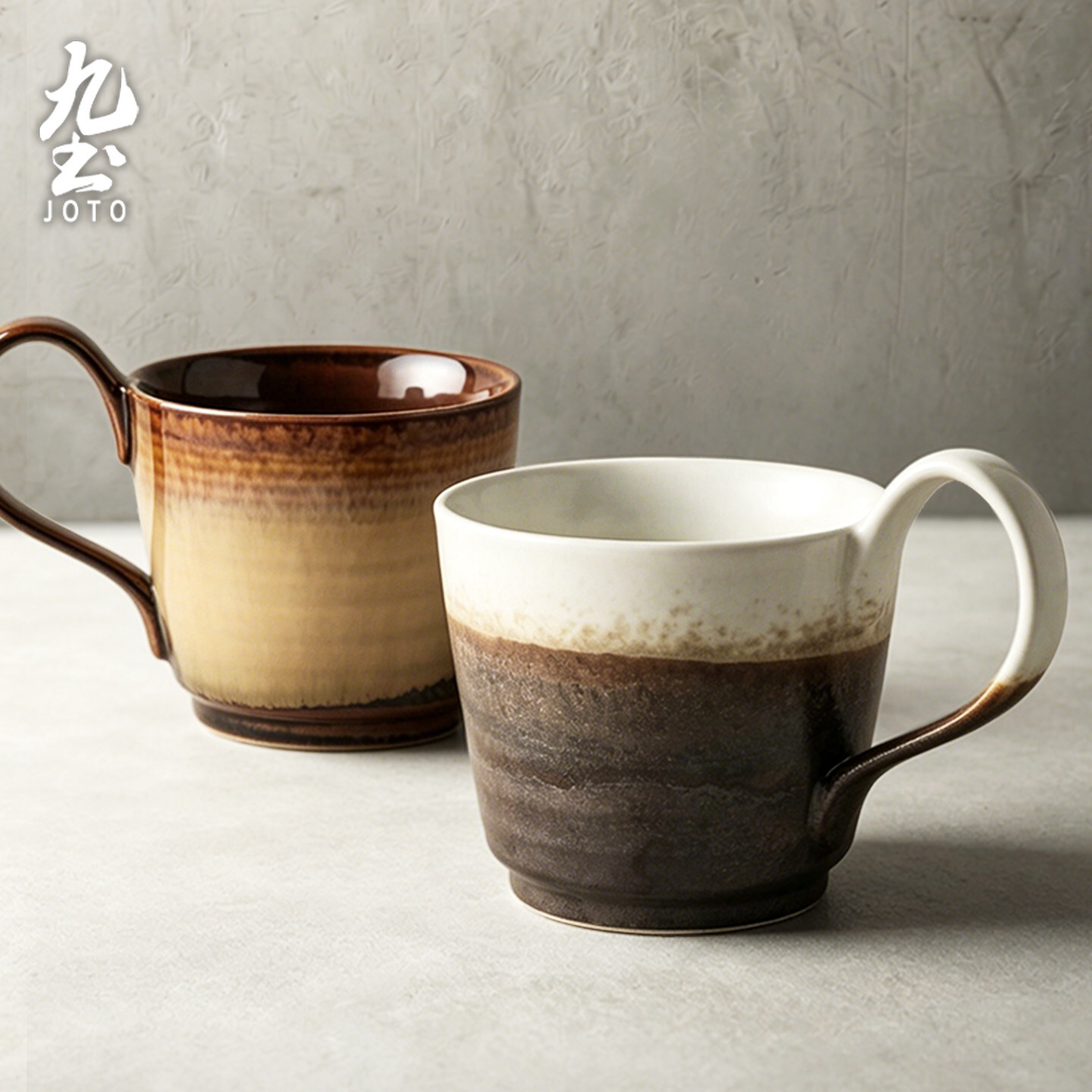九土 復古手作陶瓷窯變咖啡杯_CFR0172