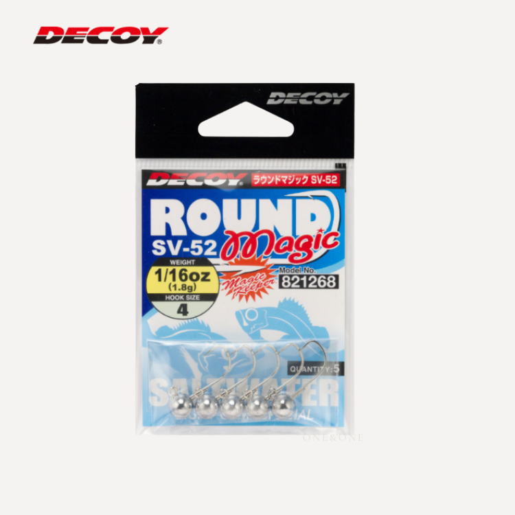 DECOY SV-52 Round Magic 鉛頭鉤