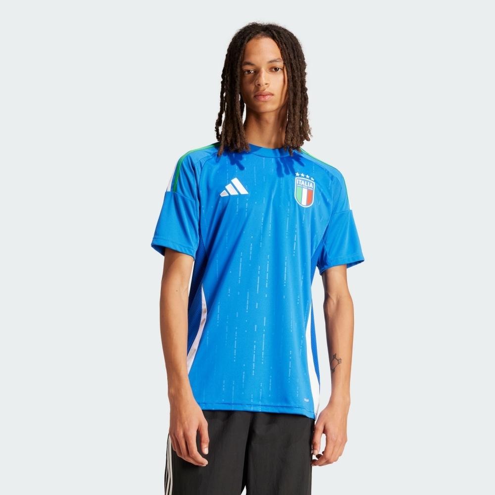 ADIDAS 短T FIGC A JSY 藍色 義大利 客場 短袖 球衣 男 IN0657