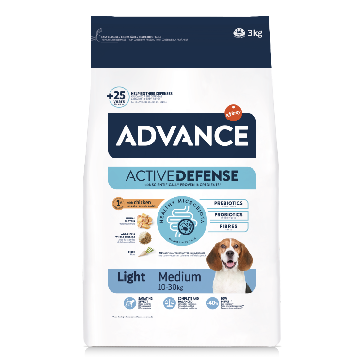 Advance⎜常護理中型成犬糧 3KG (適合體重10-30kg / 年齡1-7歲) AD-0352