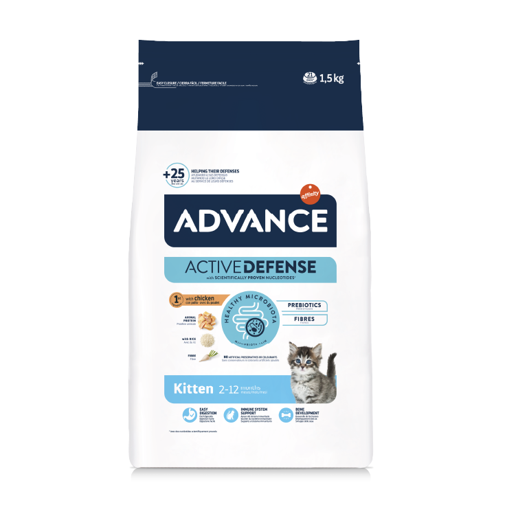 Advance⎜日常護理幼貓糧 1.5KG (適合年齡2個月至12個月) AD-1892