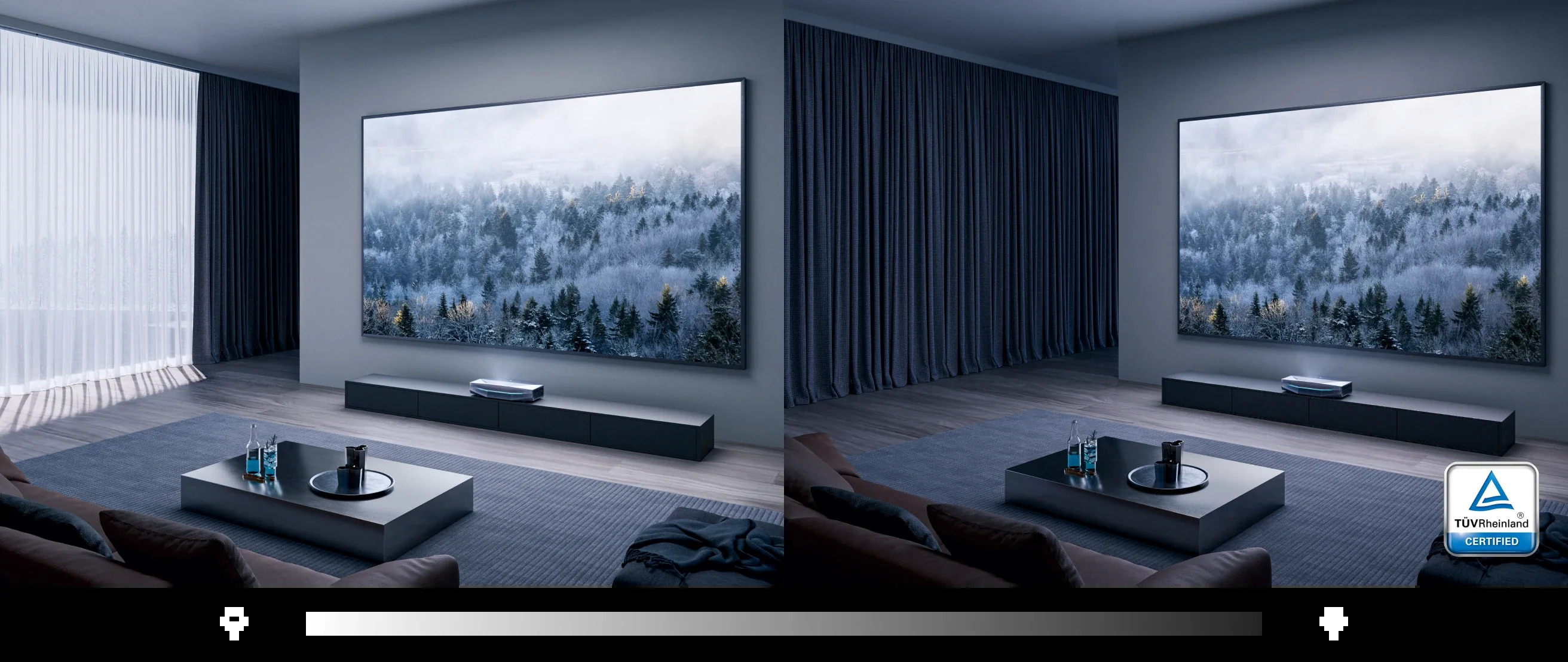 AWOL Vision Aetherion Max UST Projector Effortless Daytime Viewing