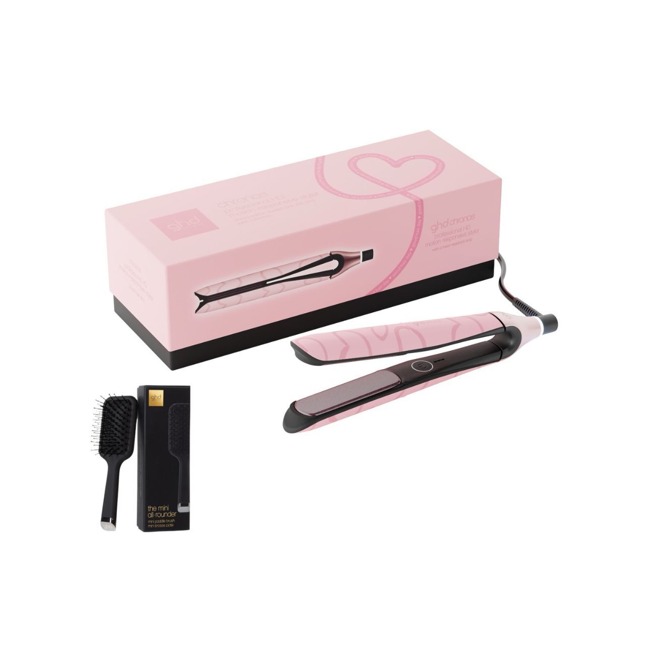 GHD chronos™ styler 柔霧粉紅限量版高清亮澤造型夾套裝