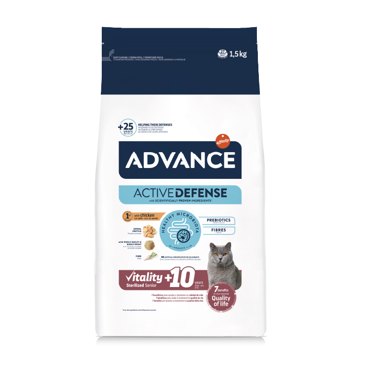 Advance⎜日常護理絕育老貓糧 1.5kg(適合年齡10歲以上) AD-3917
