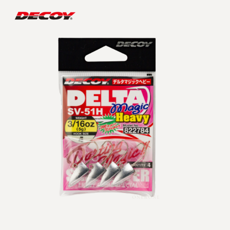 DECOY SV-51H Delta Magic Heavy 鉛頭鉤