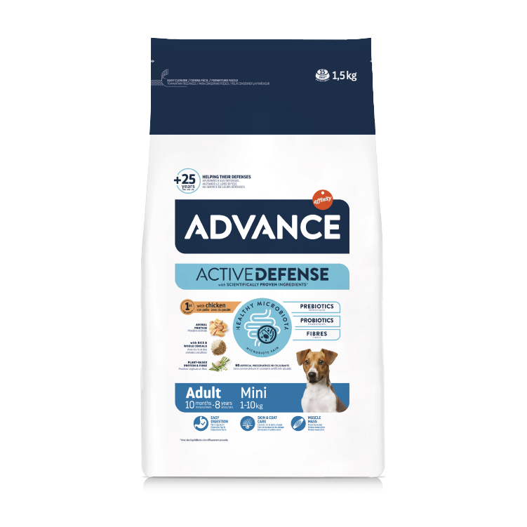 Advance⎜日常護理小型成犬糧 1.5KG (適合體重1-10kg / 年齡8個月至8歲) AD-5226