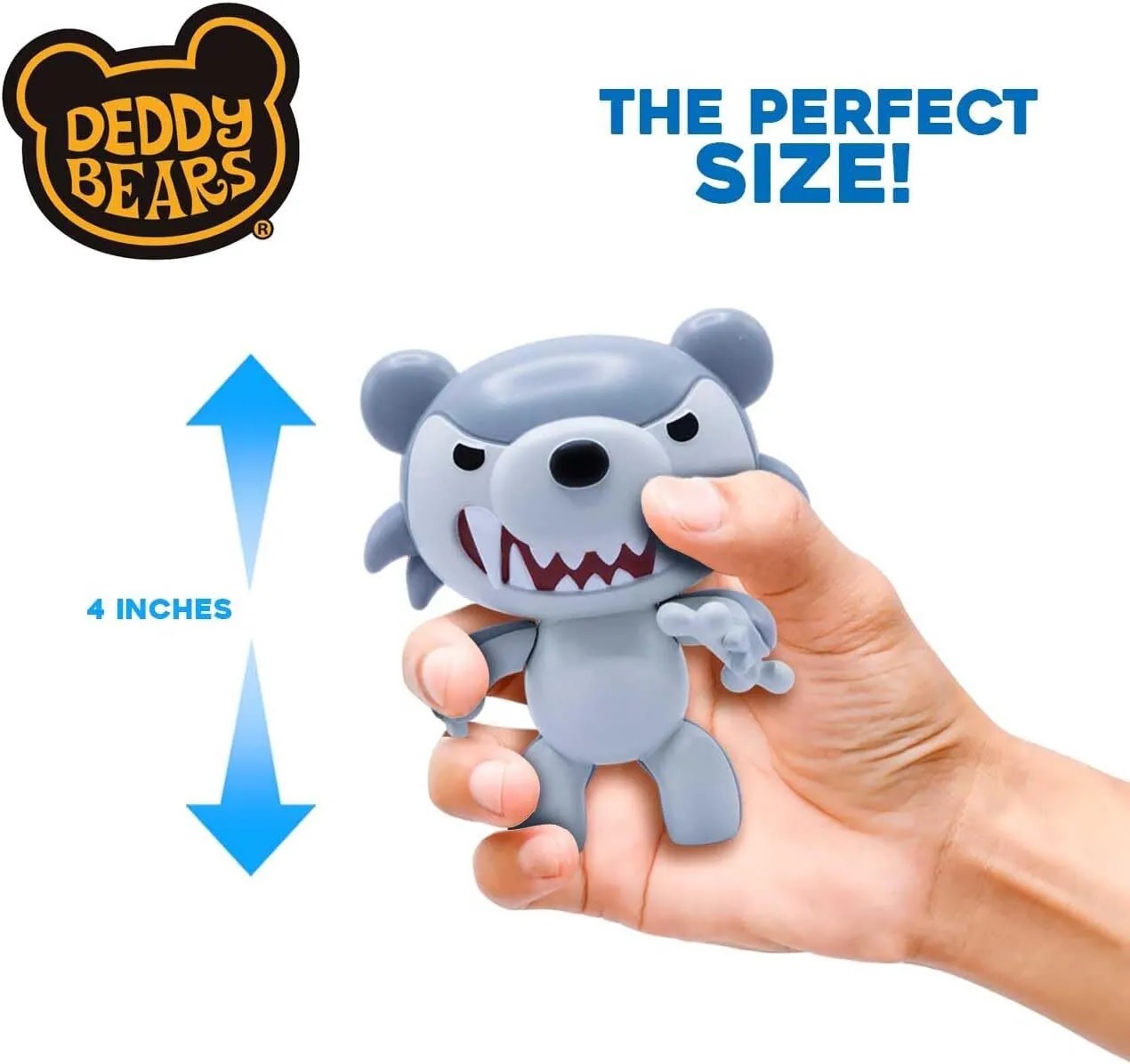 【玩具研究中心】Deddy Bear 可動公仔/吼叫者