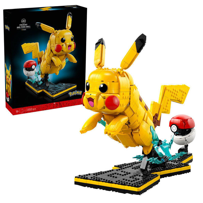 Pokemon Pikachu and Poké Ball Building Set Fit Lego NO BOX NA008