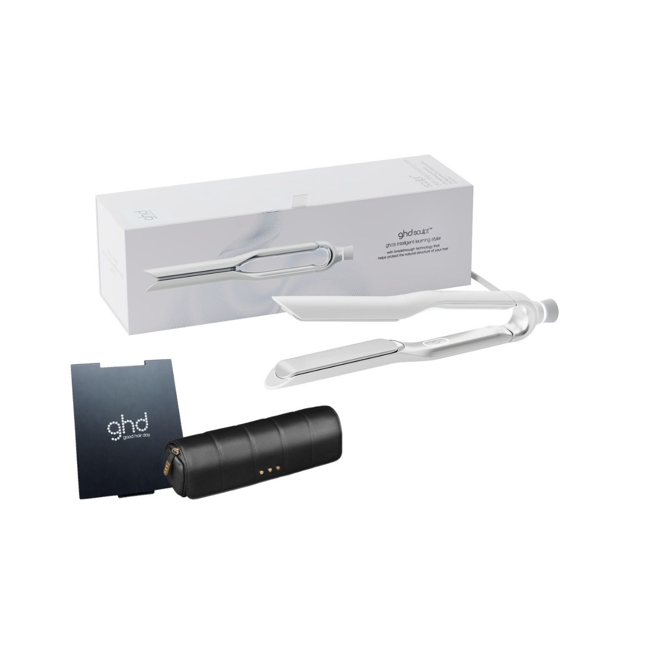 GHD sculpt 臻塑互動造型夾套裝 - 白色