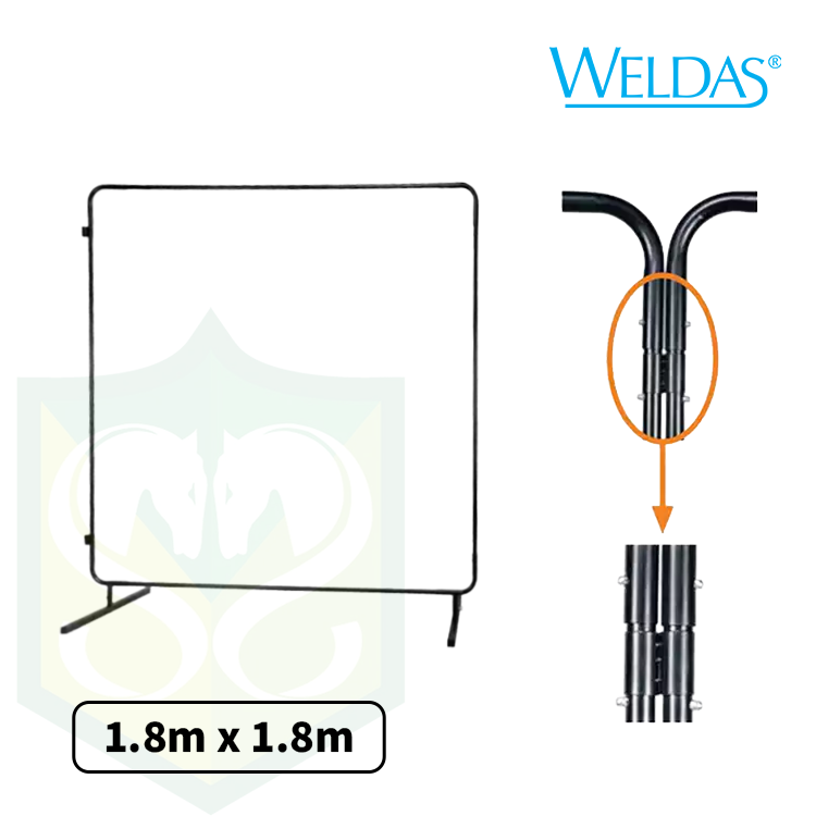 WELDAS 55-8166 焊接用護屏支架  (1.8M x 1.8M)