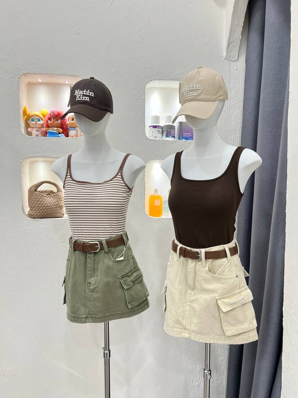 Denim Skort