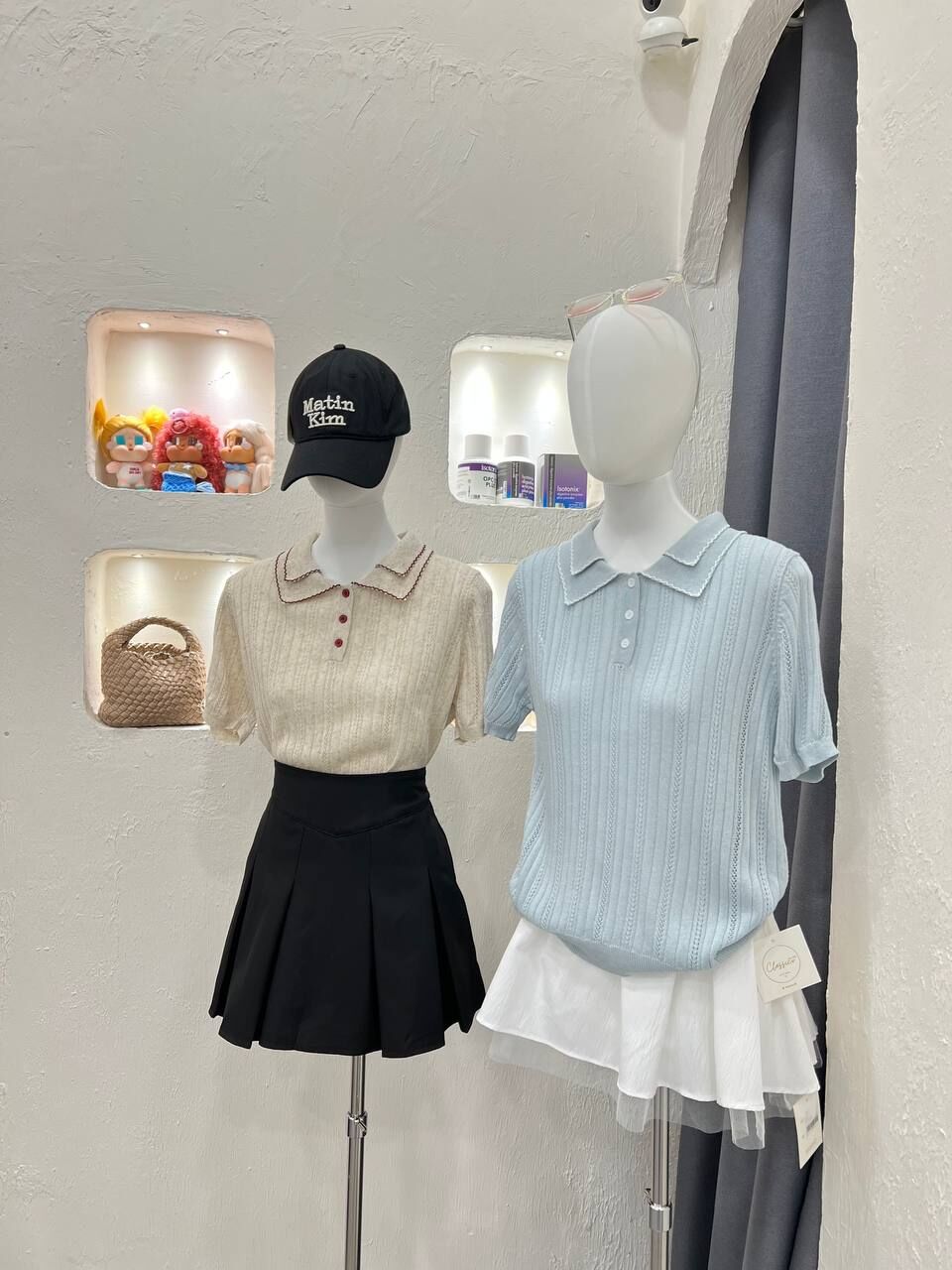 Double Collar Knit