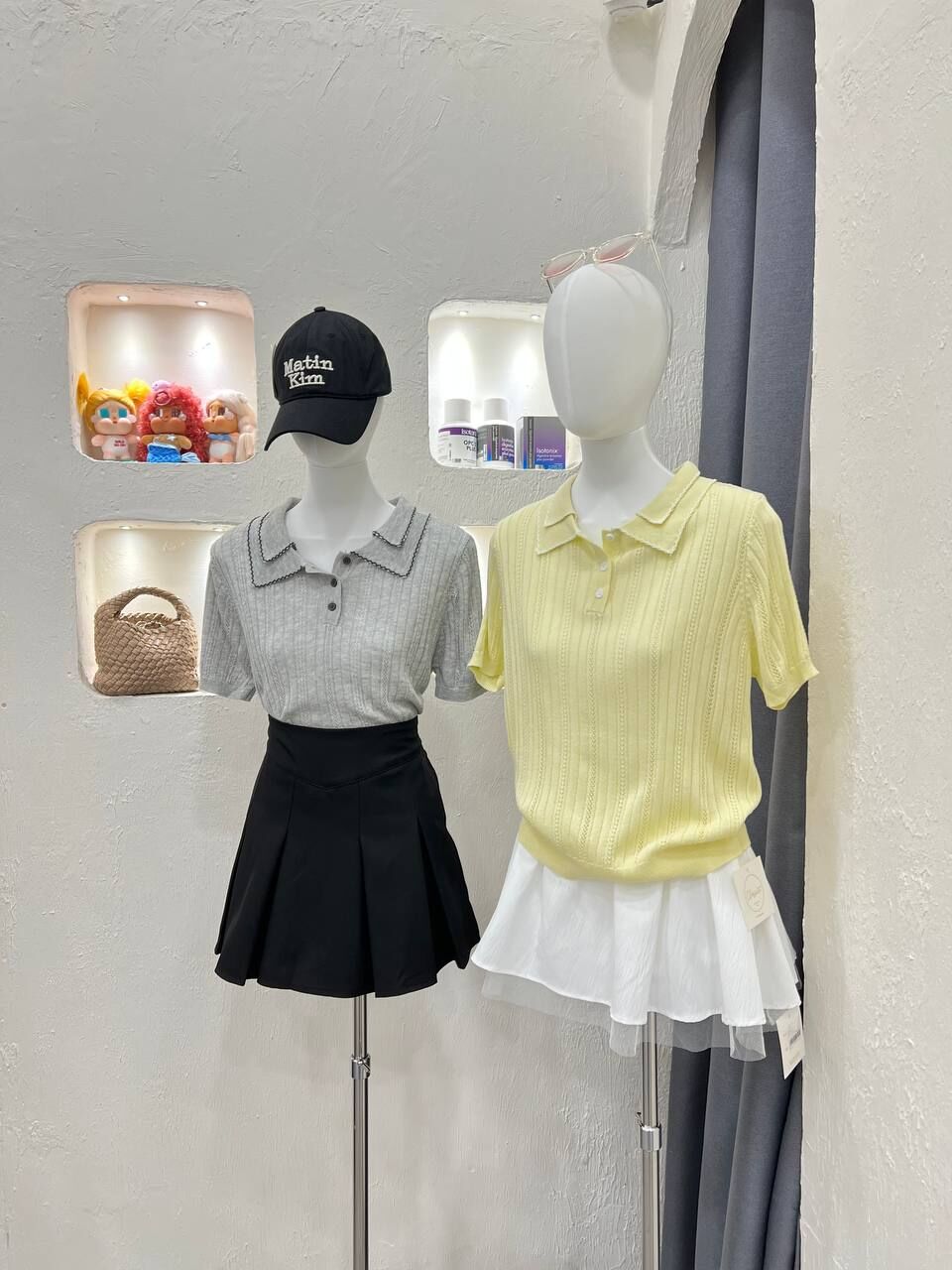 Double Collar Knit