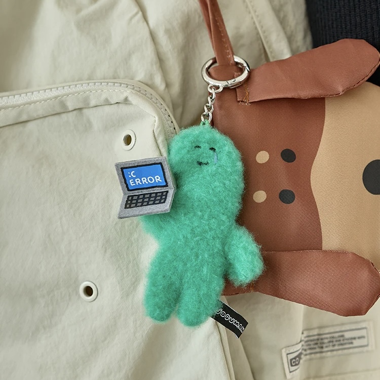 JOGUMAN WOODY 辦公室系列 吊飾 絨毛 恐龍 臘腸狗 PLUSH KEYRING OFFICE