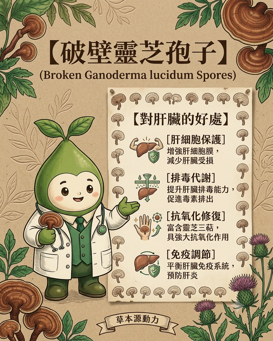 破壁靈芝孢子