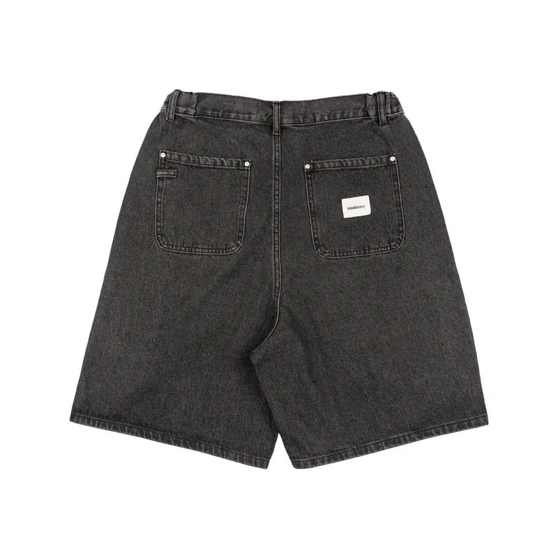 idealism Denim Jorts Black 丹寧 休閒 短褲 黑色 ID25025-BK [台灣現貨]