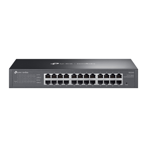 TP-Link ES224G Omada 24 Port Gigabit 簡易管理型交換器