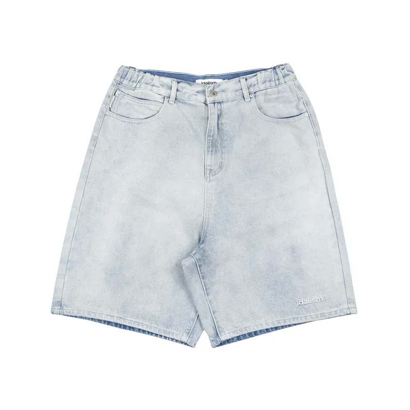 idealism Denim Jorts Denim 丹寧 休閒 短褲 藍色 ID25025-DN [台灣現貨]