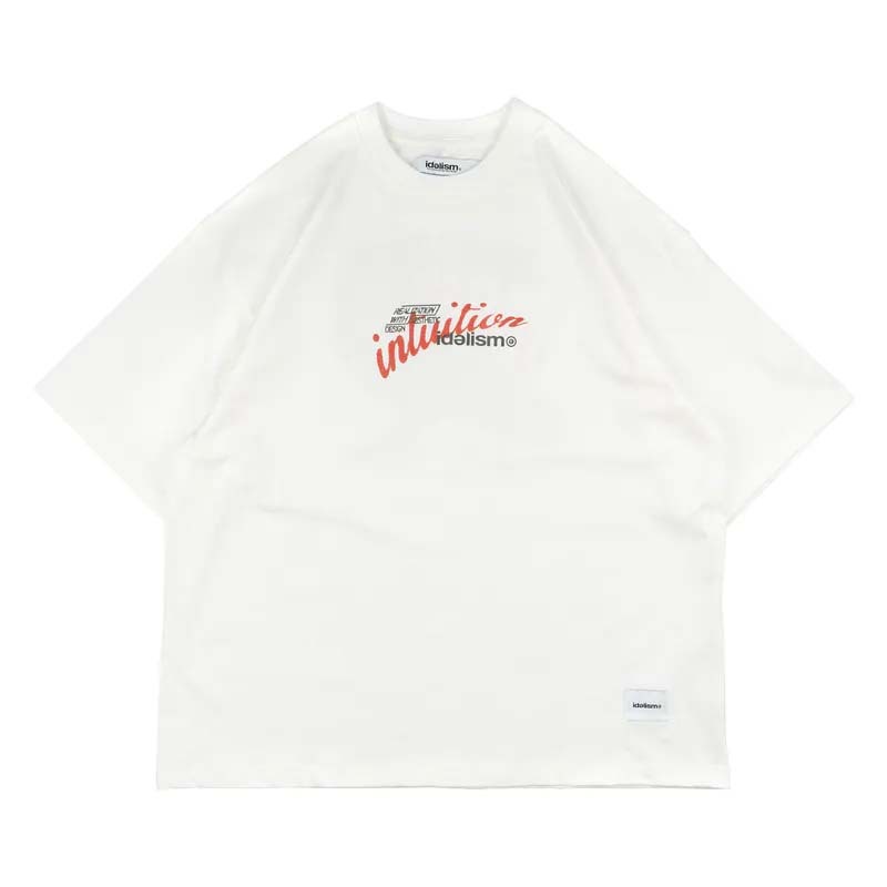 idealism Crow Wash Tee 烏鴉 水洗 短袖 白色 ID-37 [台灣現貨]