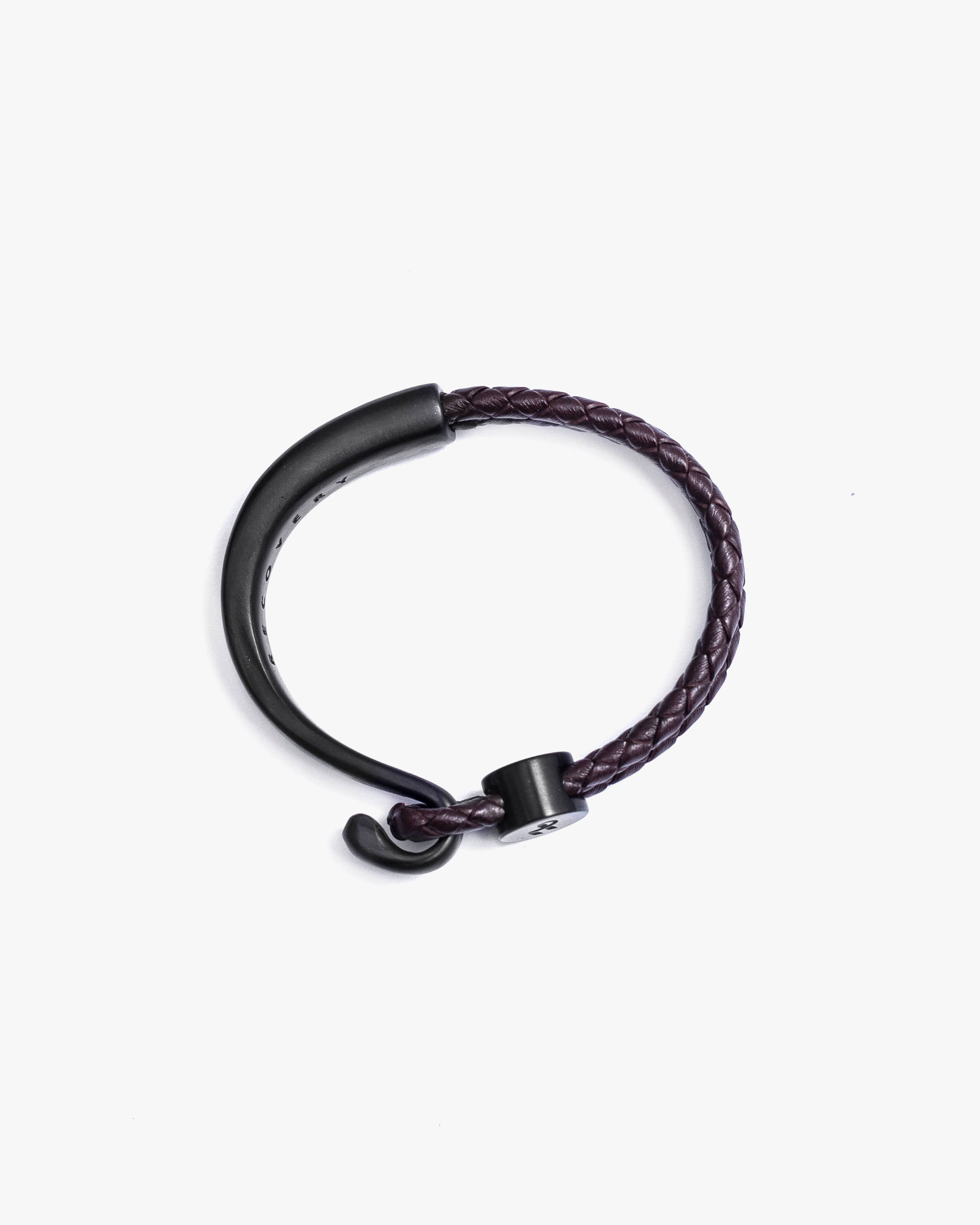 RECOVERY Half-bracelet 編織手環 (黑銀棕)
