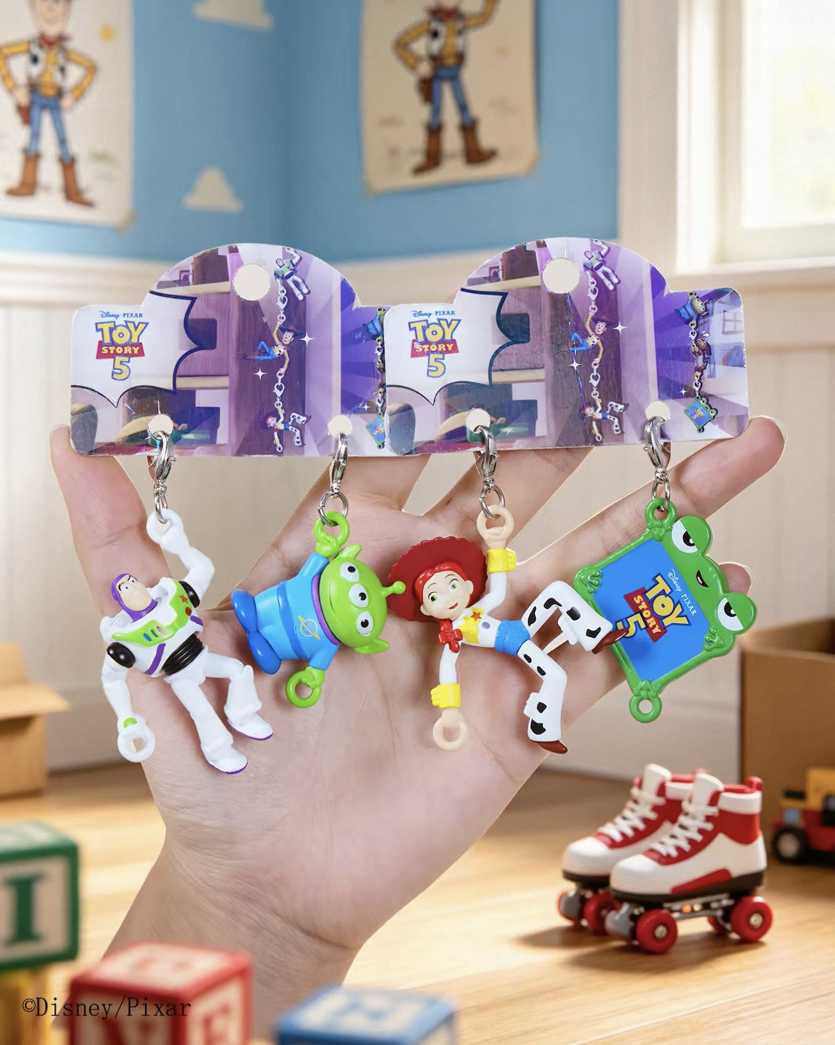 <正版授權>玩具總動員5 攀爬吊飾 TOY STORY DISNEY 迪士尼