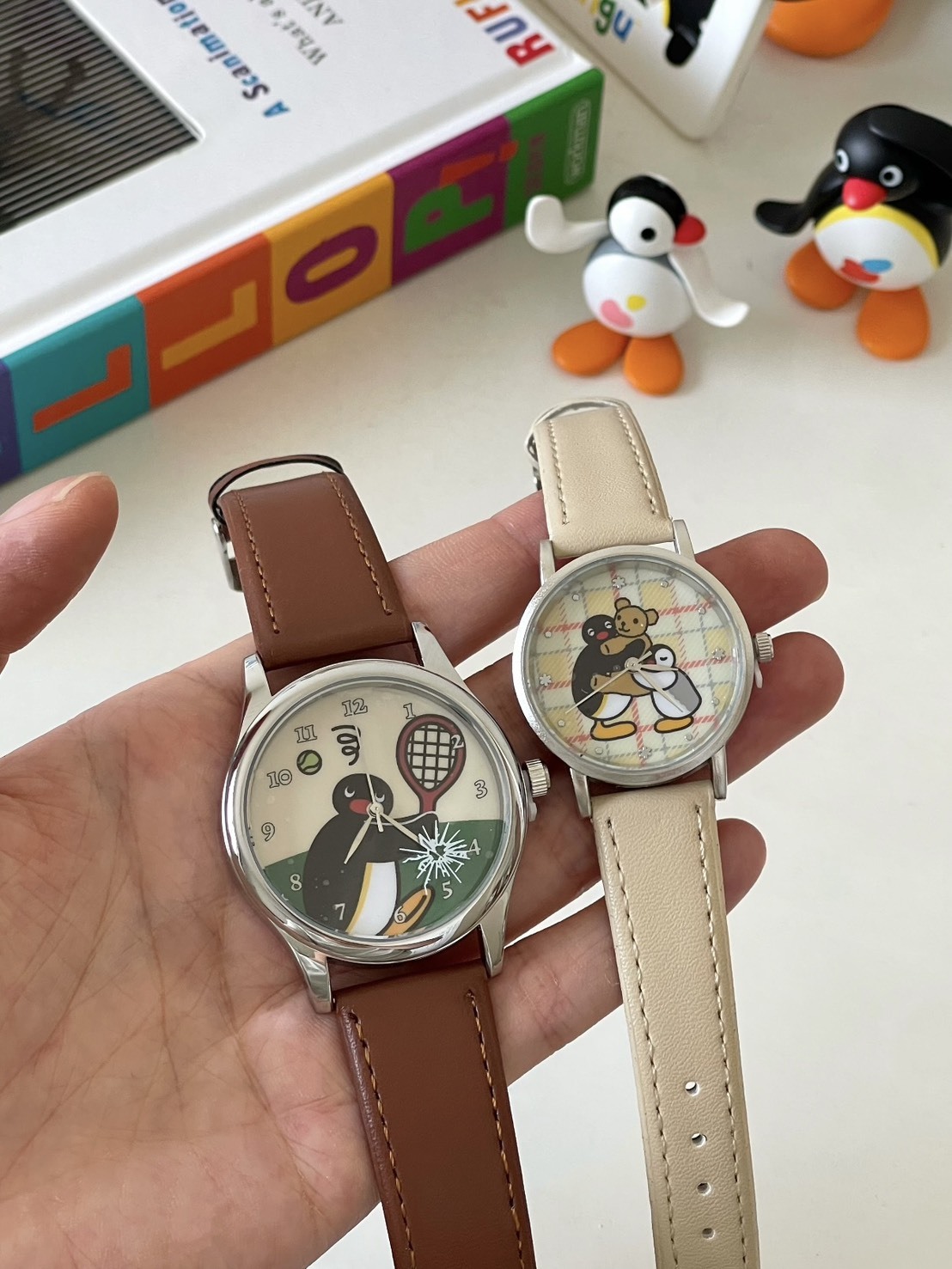 正版授權 PINGU 企鵝家族 PINPIN無奇的一天 系列 手錶 盲盒