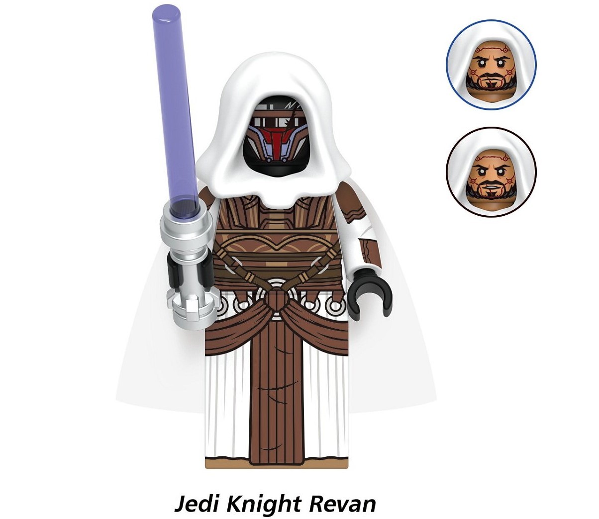 Star Wars Revan Jedi Knight Custom Minifigures Fit Lego G0192 GH0716