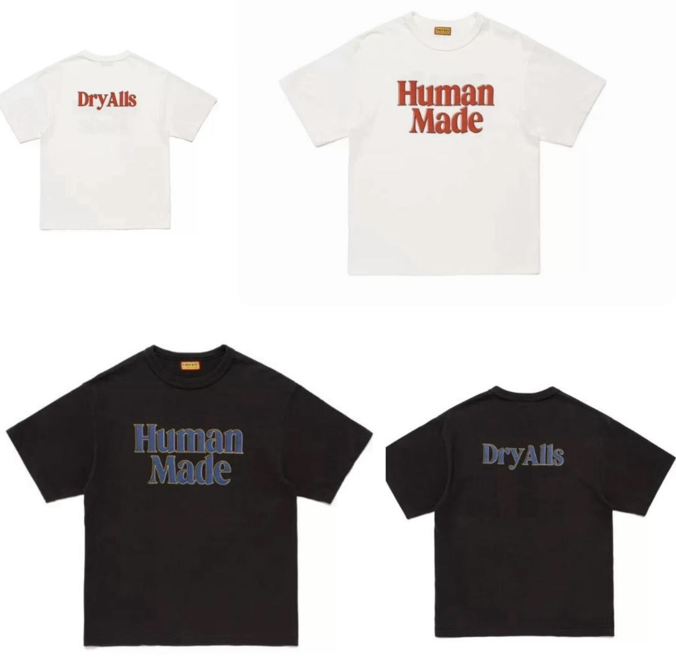 HUM*AN MADE 簡約前胸印Logo 短袖Tee -2600482-260710