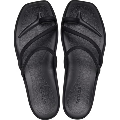 Crocs Miami Toe Loop Sandal - Black
