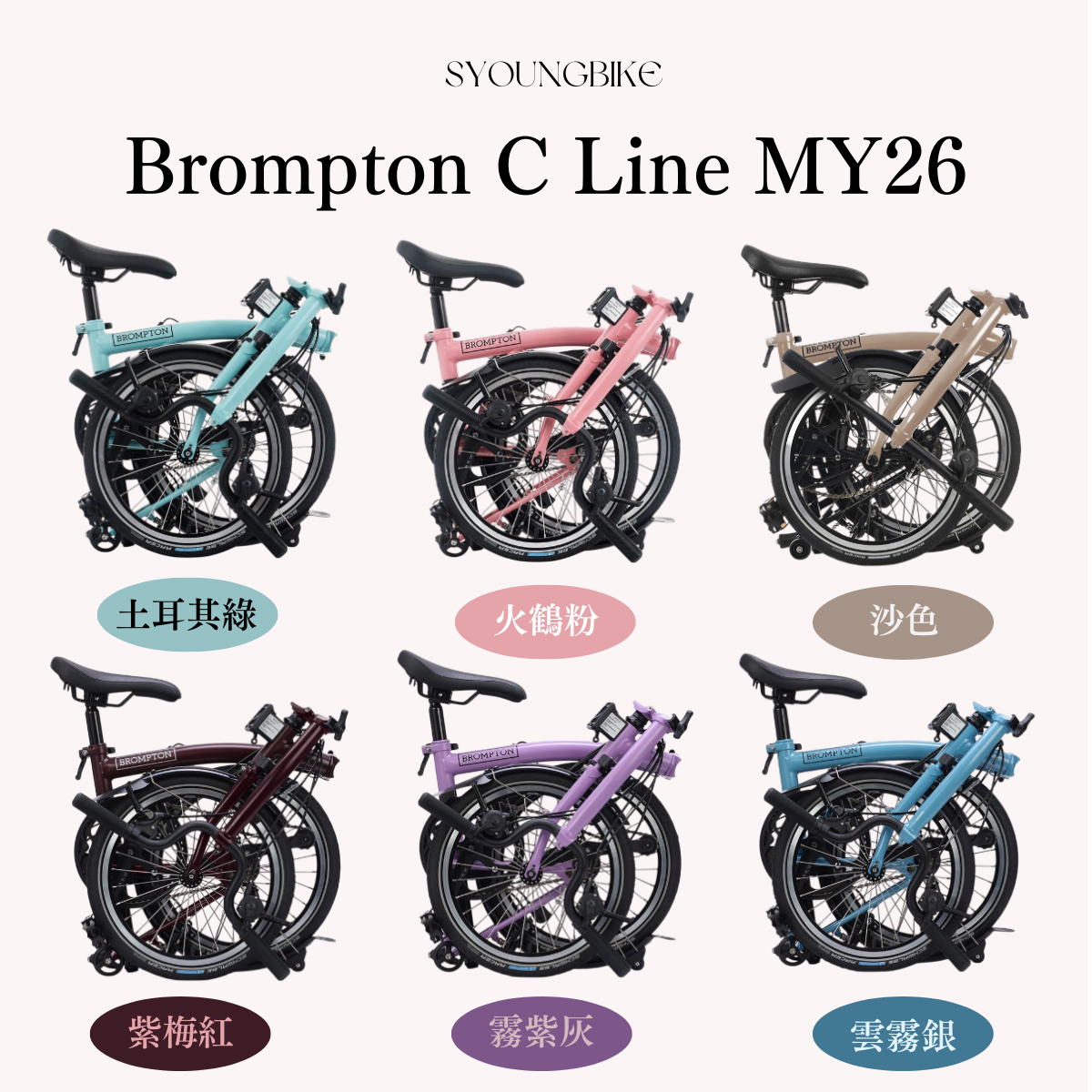 【Brompton】MY26 C Line 12速