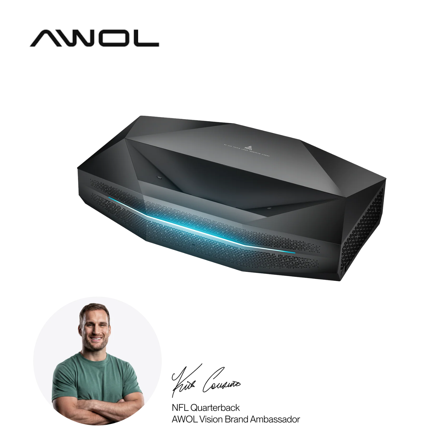 AWOL Vision Aetherion Pro RGB 雷射超短焦投影機