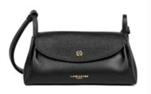 0702LC11-LANCASTER-HANDBAG-Accordéon Double 深黑 DARK BLACK／混駝 MIX CAMEL／混米白 MIX BEIGE／淺灰LIGHT GREY (A11)