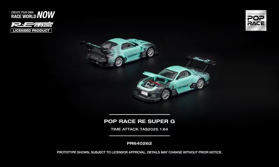 預訂PreOrder- Poprace RE SUPER G TIME ATTACK TAS 2025 PR640262