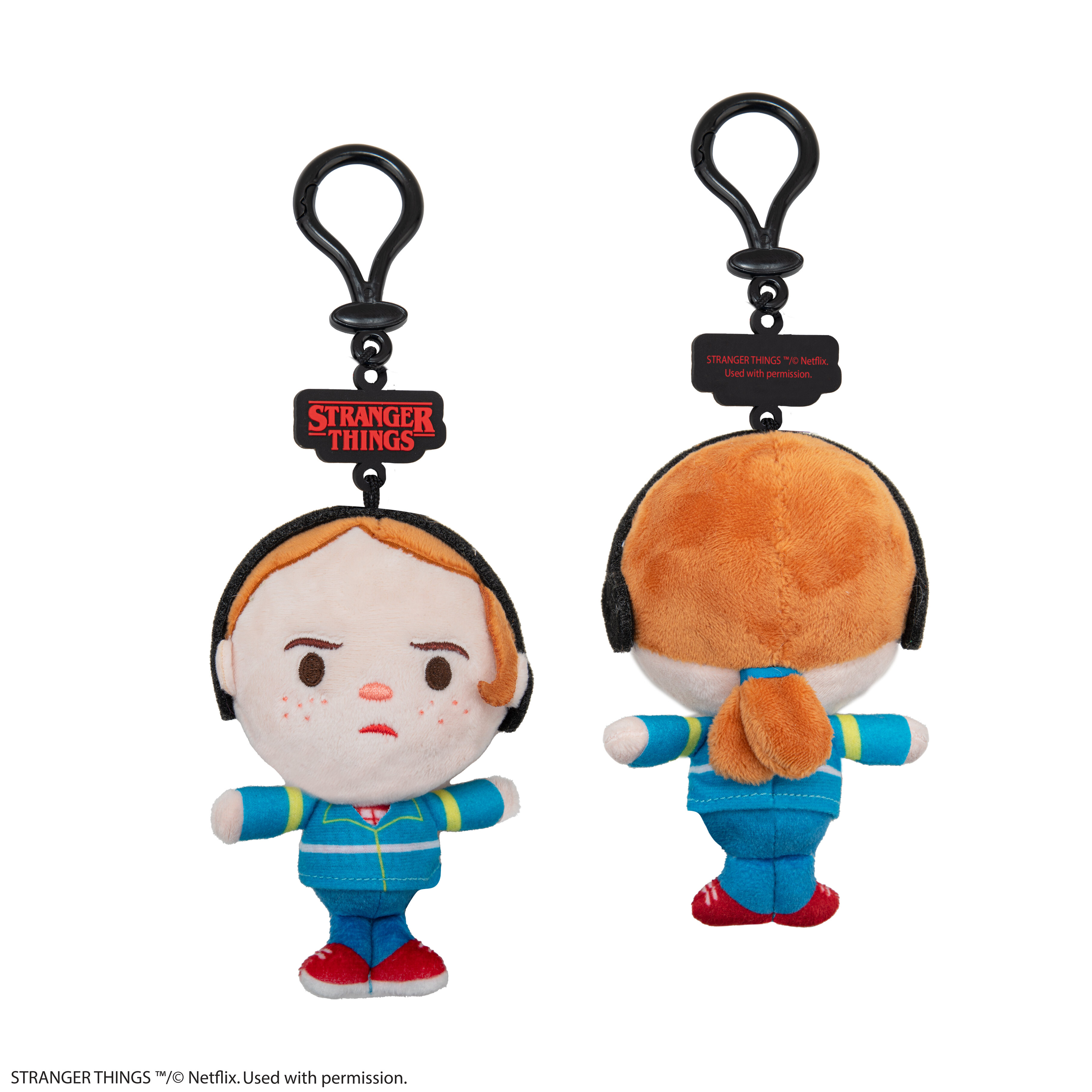 Stranger Things Max Mayfield Plush Keychain