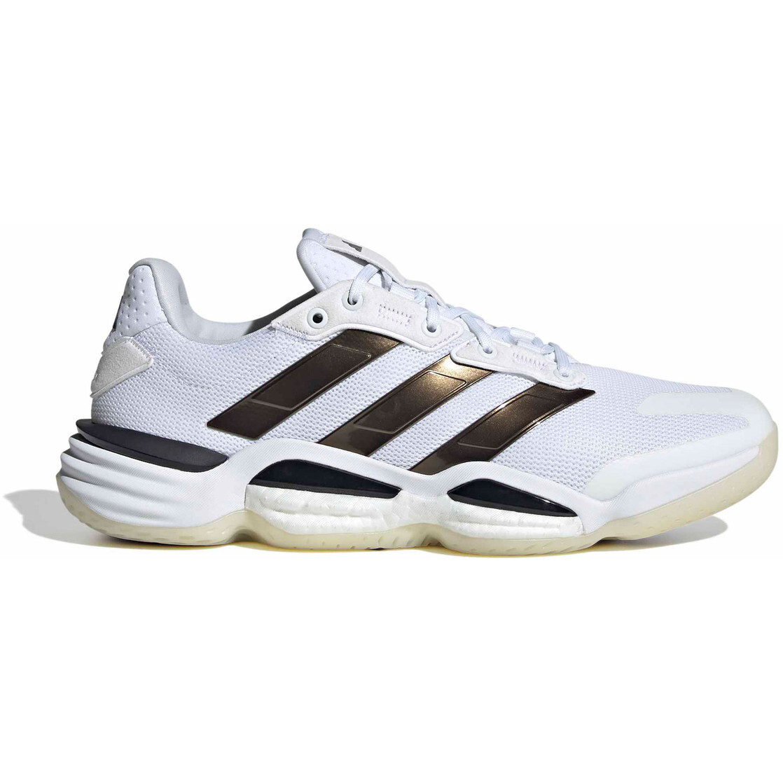 ADIDAS Stabil 16 M 手球/壁球/排球/羽毛球鞋 白金色