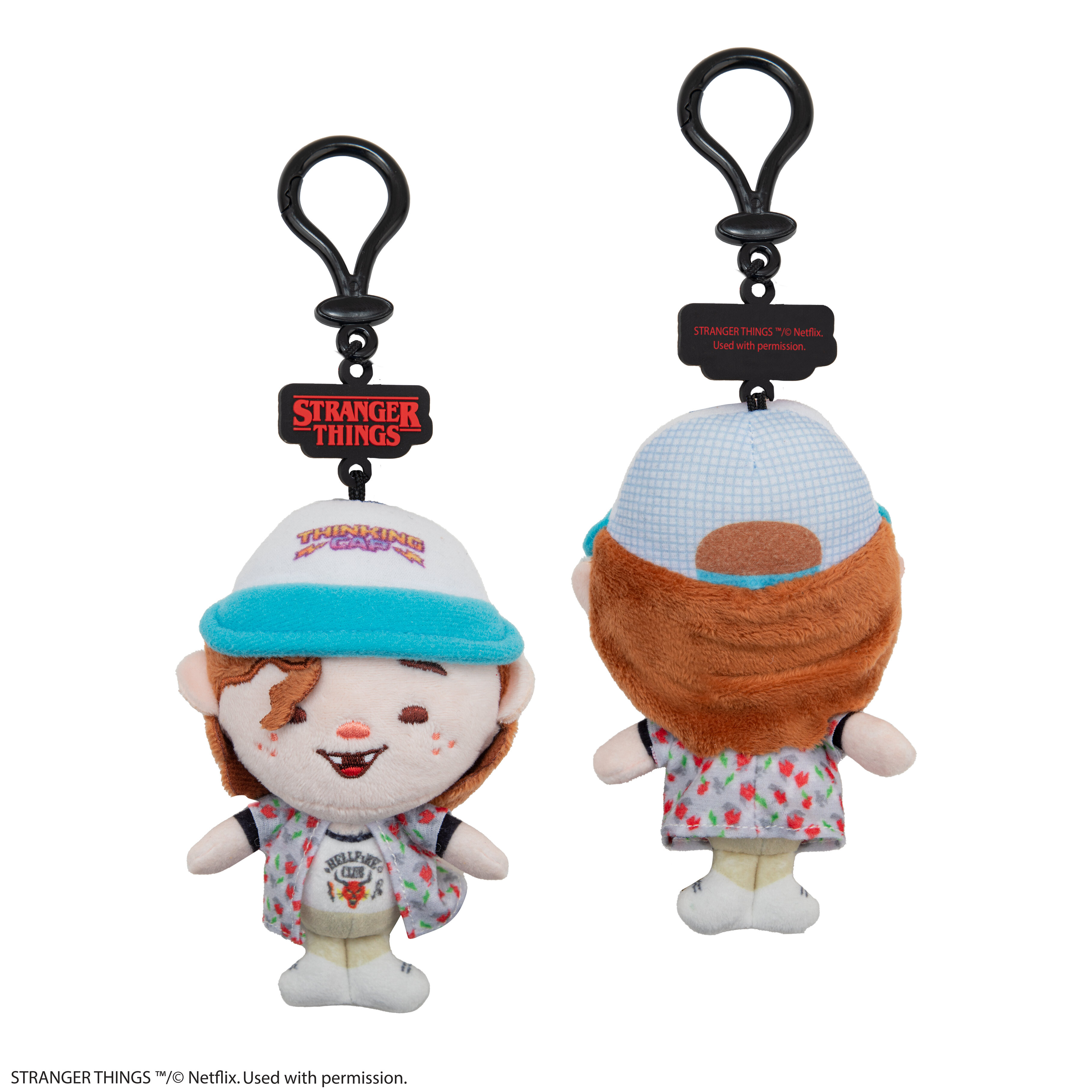 Stranger Things Dustin Henderson Plush Keychain
