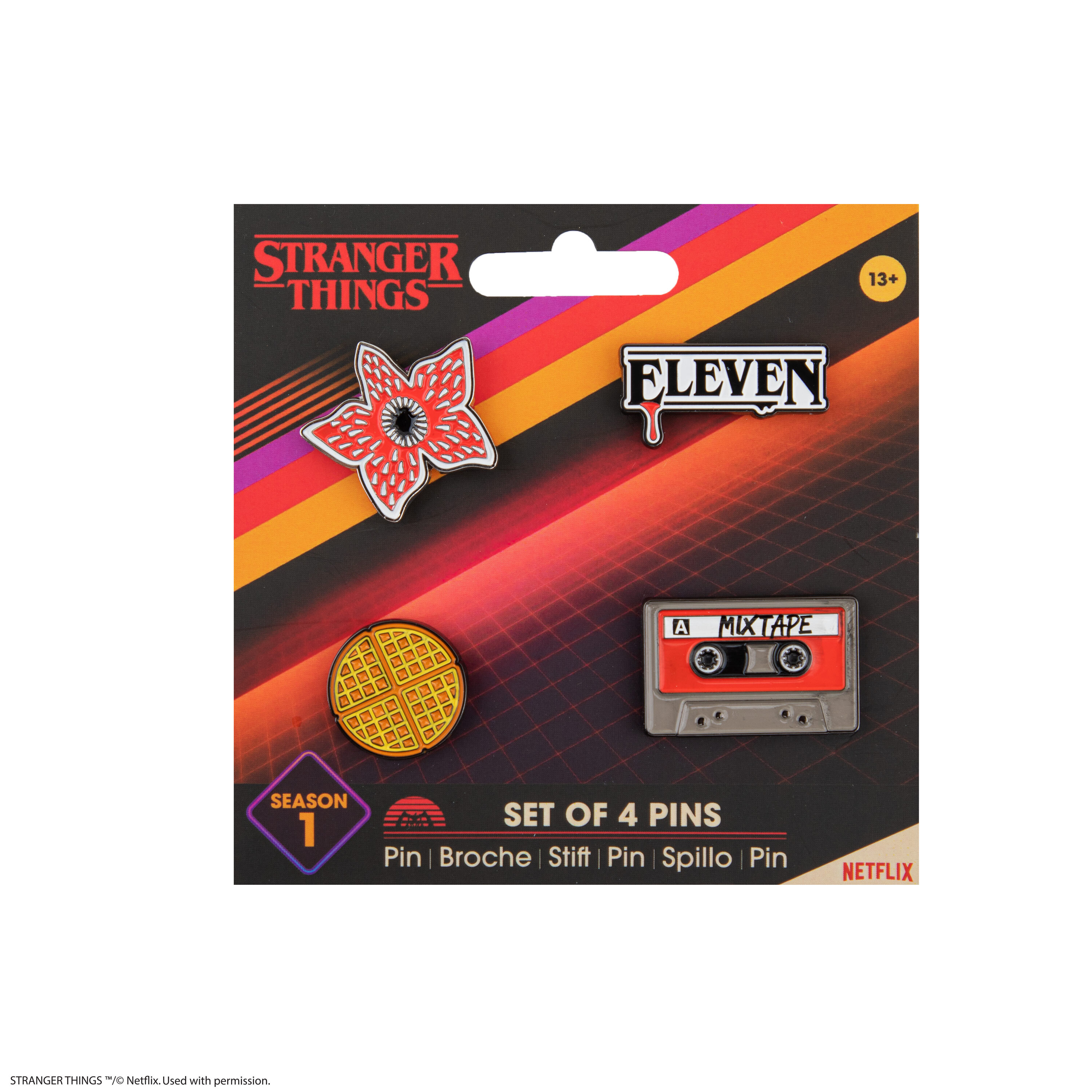 Stranger Things Set of 4 Stranger Things (Season 1)