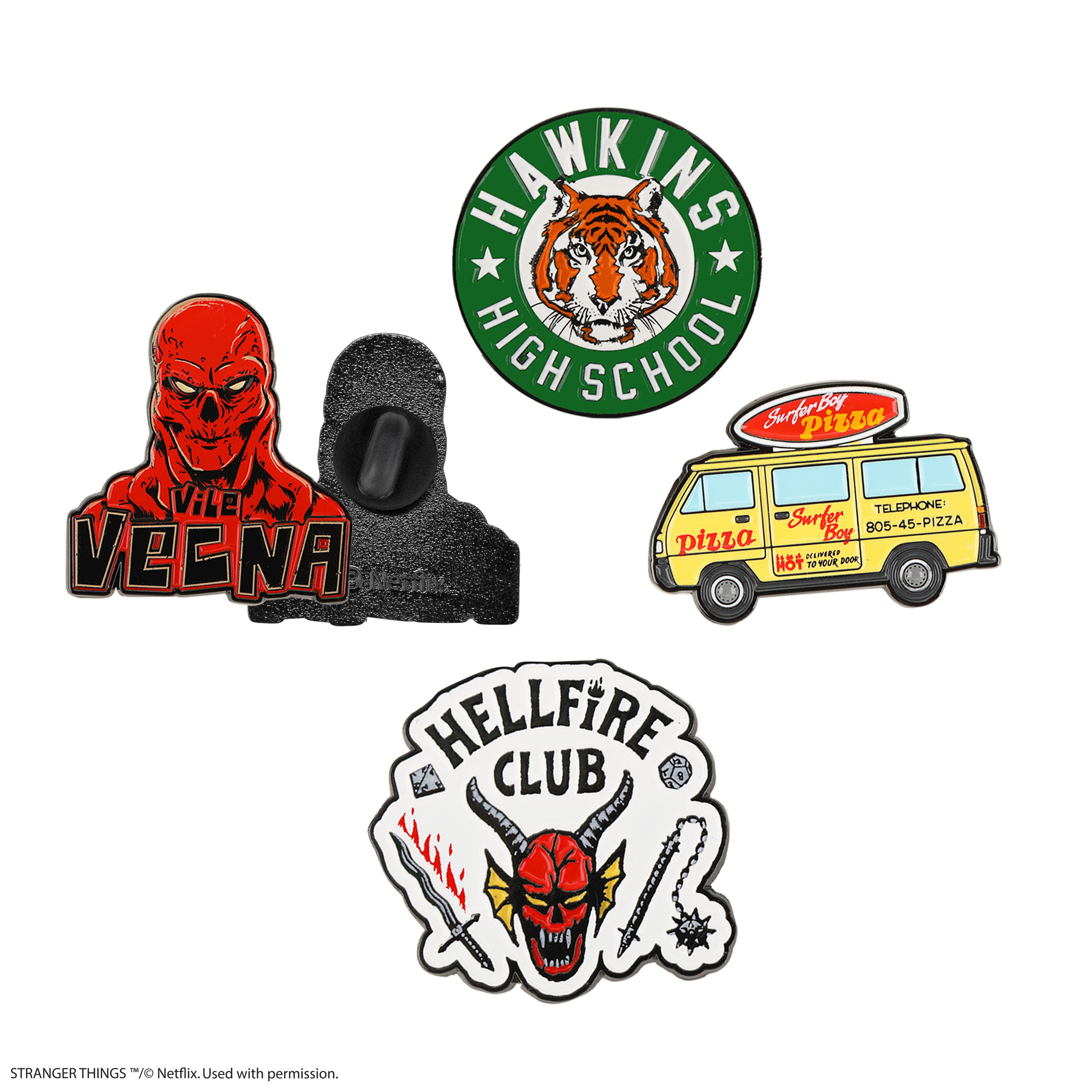 Stranger Things Set of 4 Stranger Things (Season 4)