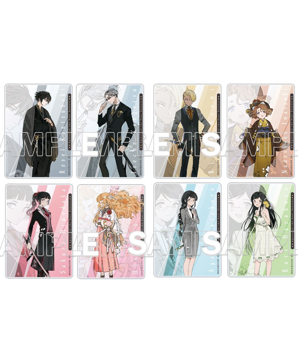 預購-『春夏秋冬代行者』壓克力小卡 系列【日本進口精品】