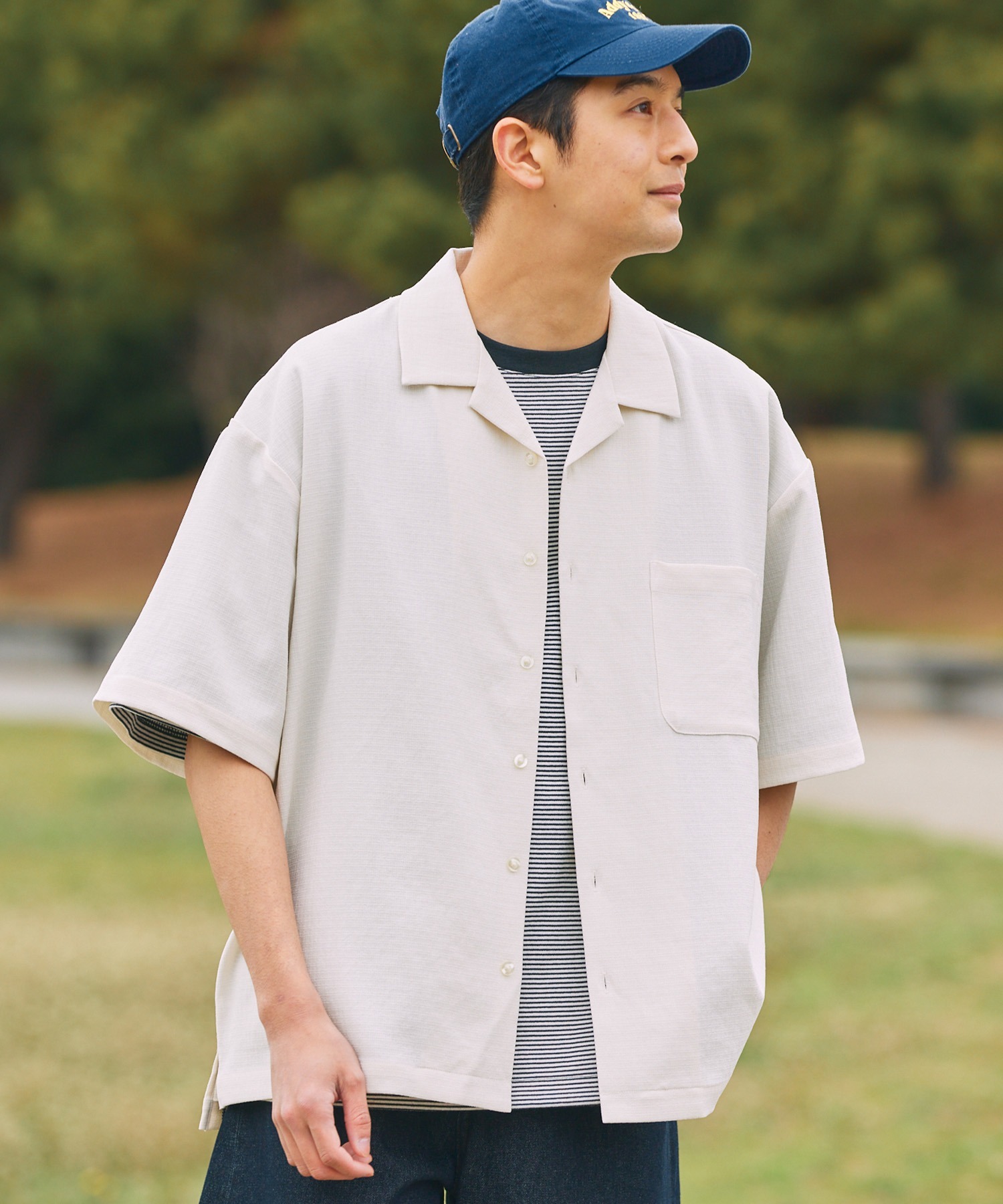 The craft crew 乾爽亞麻質感短袖襯衫 日系選品 TCCP sh1645