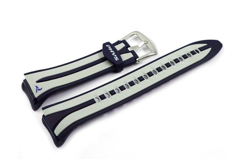 【錶帶耗材】CASIO 卡西歐 STR-100J 藍灰色 原廠錶帶 (適用 STR-100/STR-101)