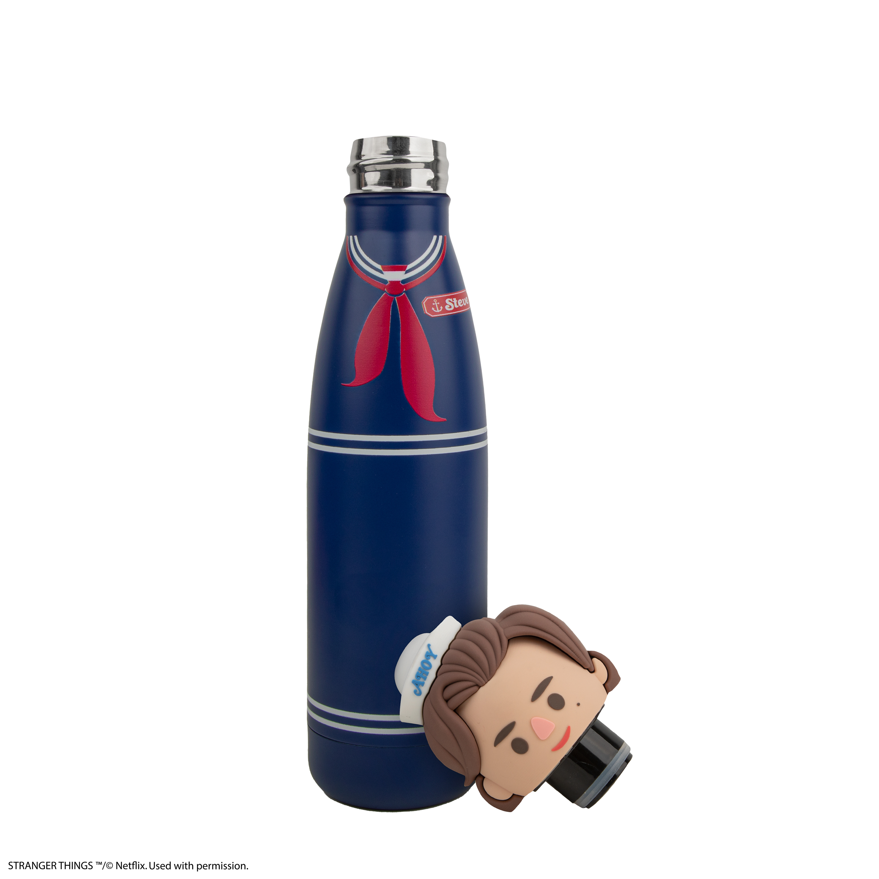 Stranger Things Scoops Ahoy Steve Insulated Water Bottle