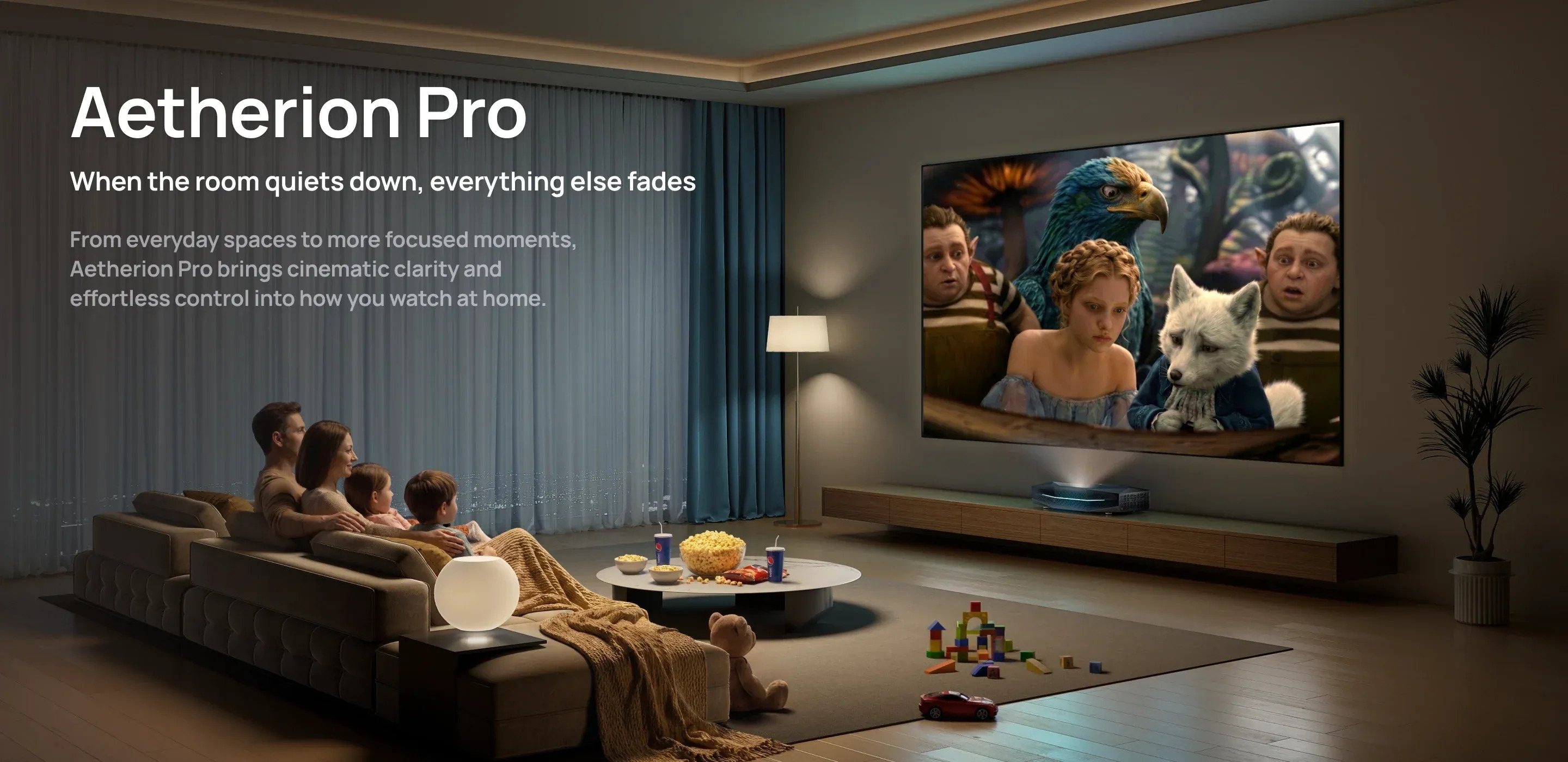 AWOL Vision Aetherion Pro RGB Laser UST Projector
