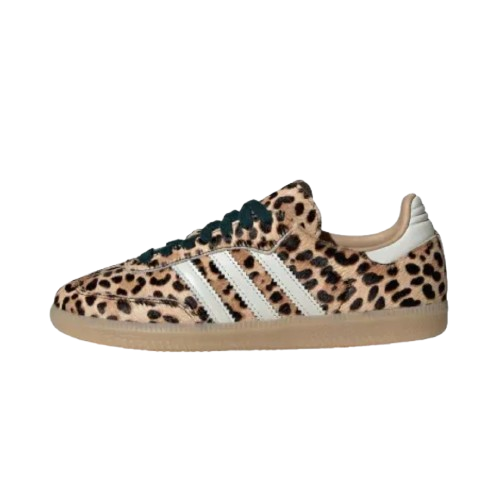 【官網限定】ADIDAS SAMBA OG W 豹紋 女鞋 KI6674 IV