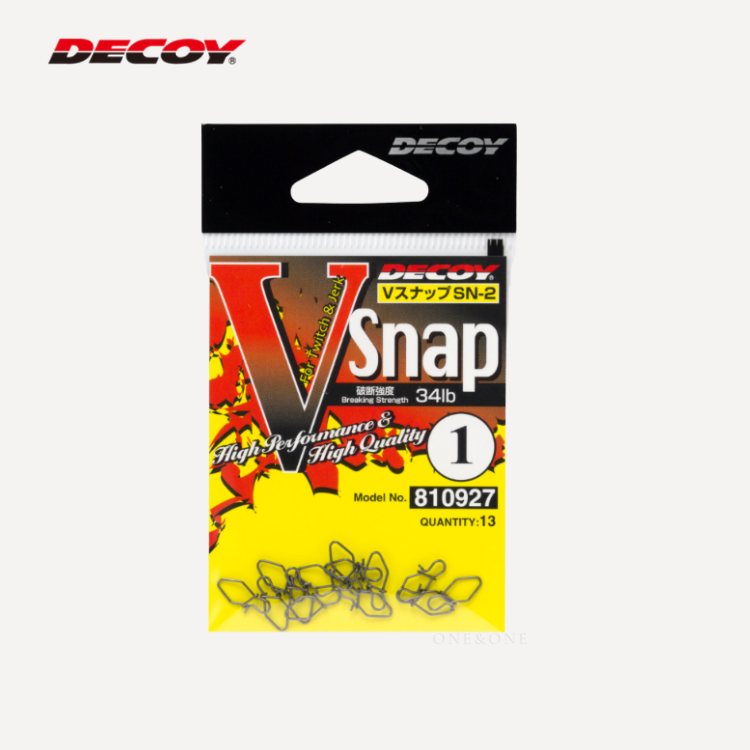 DECOY SN-2 路亞別針 V Snap